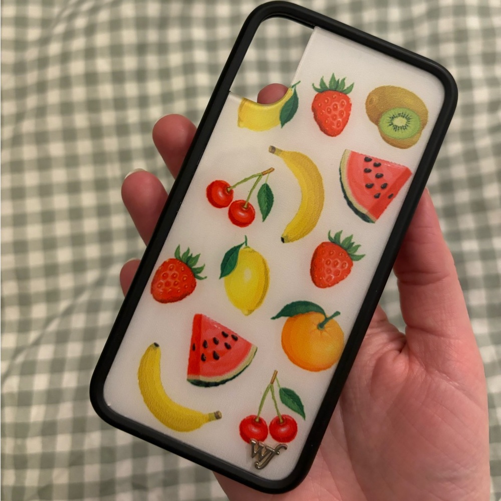 iPhone X Fruity Wildflower Case